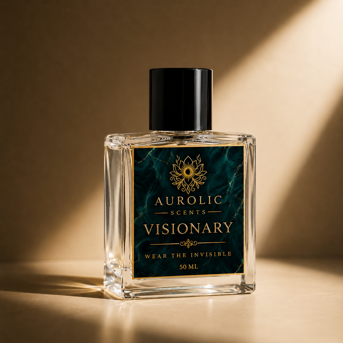 Visionary 50 ml fragrance bottle by Aurolic Scents