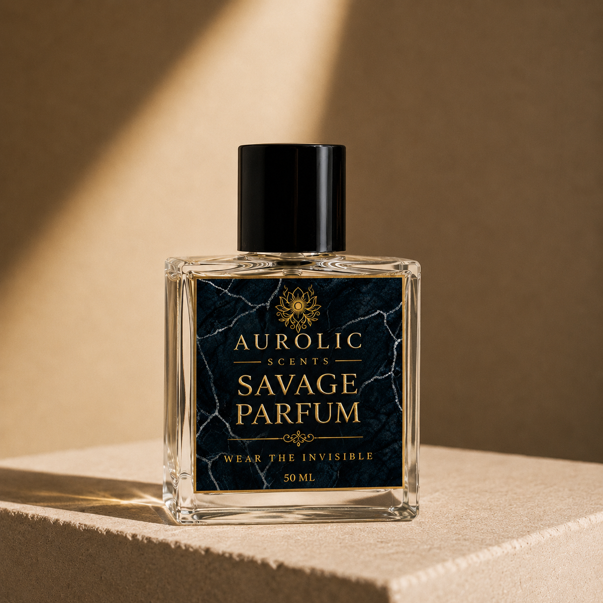 Savage Parfum 50 ml fragrance bottle by Aurolic Scents