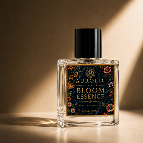 Bloom Essence 50 ml fragrance bottle by Aurolic Scents